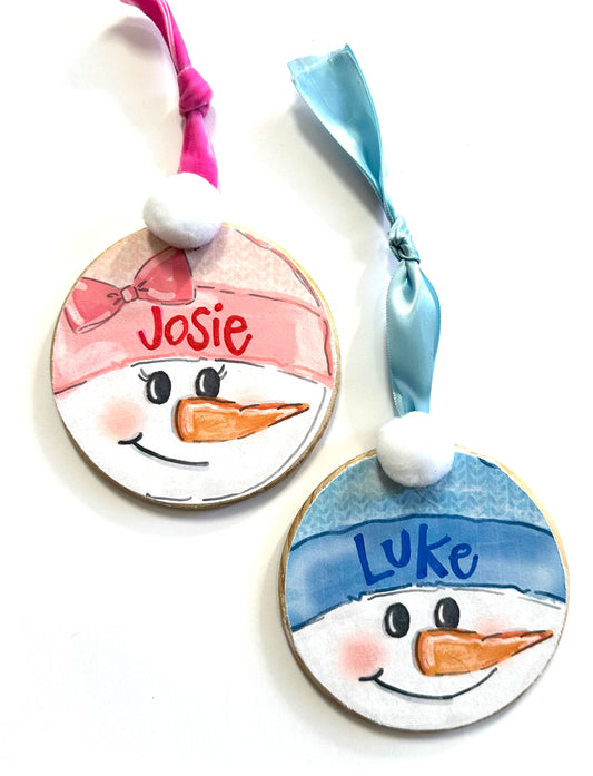 Snowman Ornament